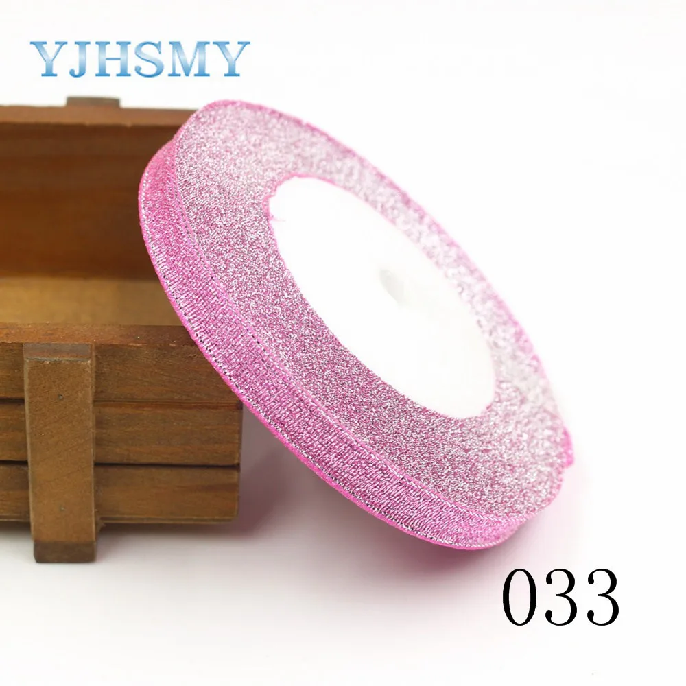 YJHSMY K-171018-10MM 34 color optional 1 roll (25 yards) 10 mm green onion ribbon Party decoration gift packaging DIY materials | Дом и сад