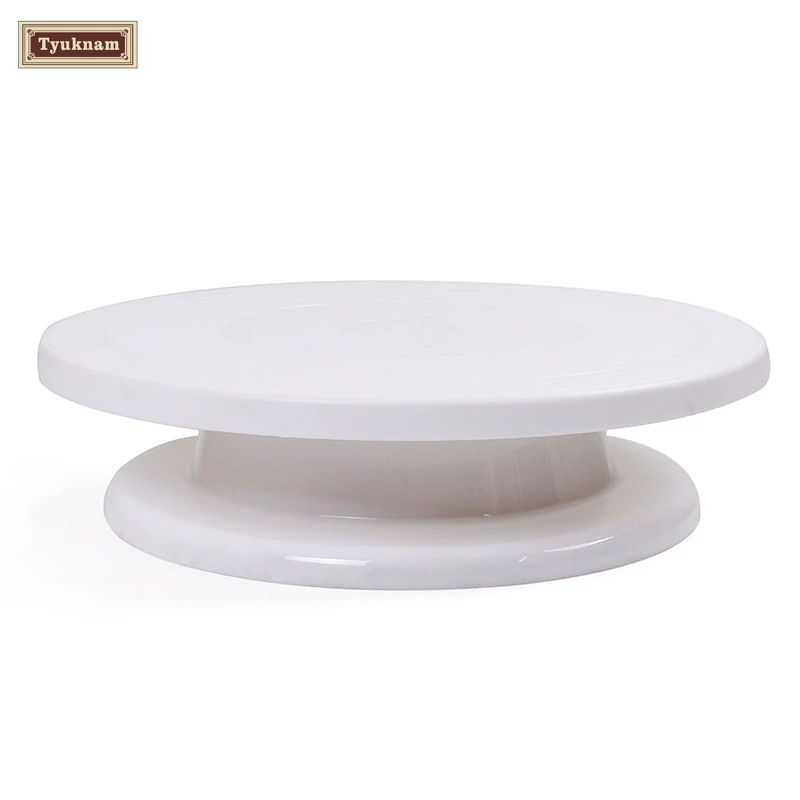 Вращающийся торт Sugarcraft Проигрыватель поворотные плиты стоять платформе