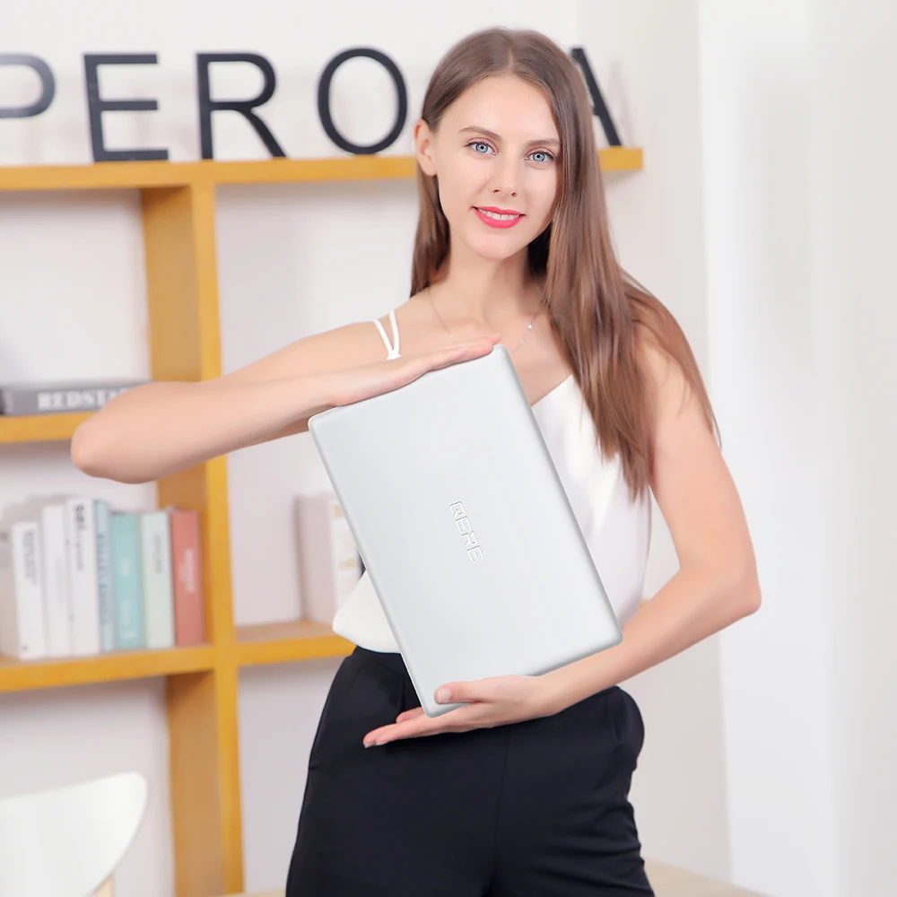 QERE 14,1 дюймовый ноутбук с 6G ram 128G SSD Игровые ноутбуки ультрабук intel j3455 четырехъядерный ноутбук Win10