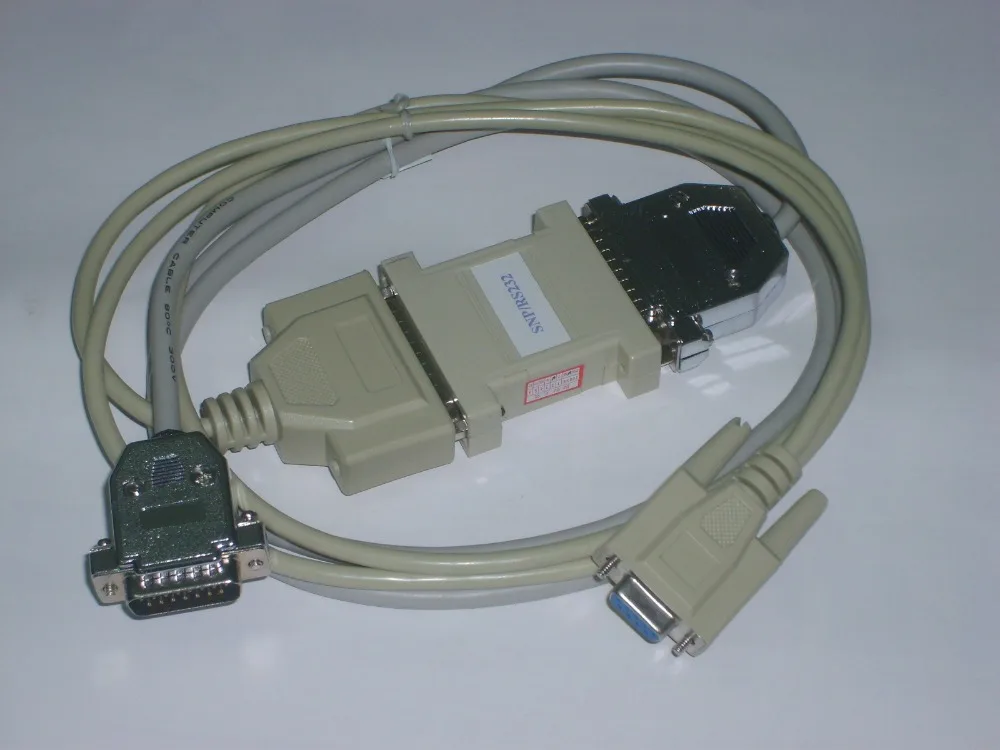 IC690ACC901 + : RS232 на SNP оптоэлектронный изолированный адаптер для GE FANUC 90 PLC 1 5 м быстрая