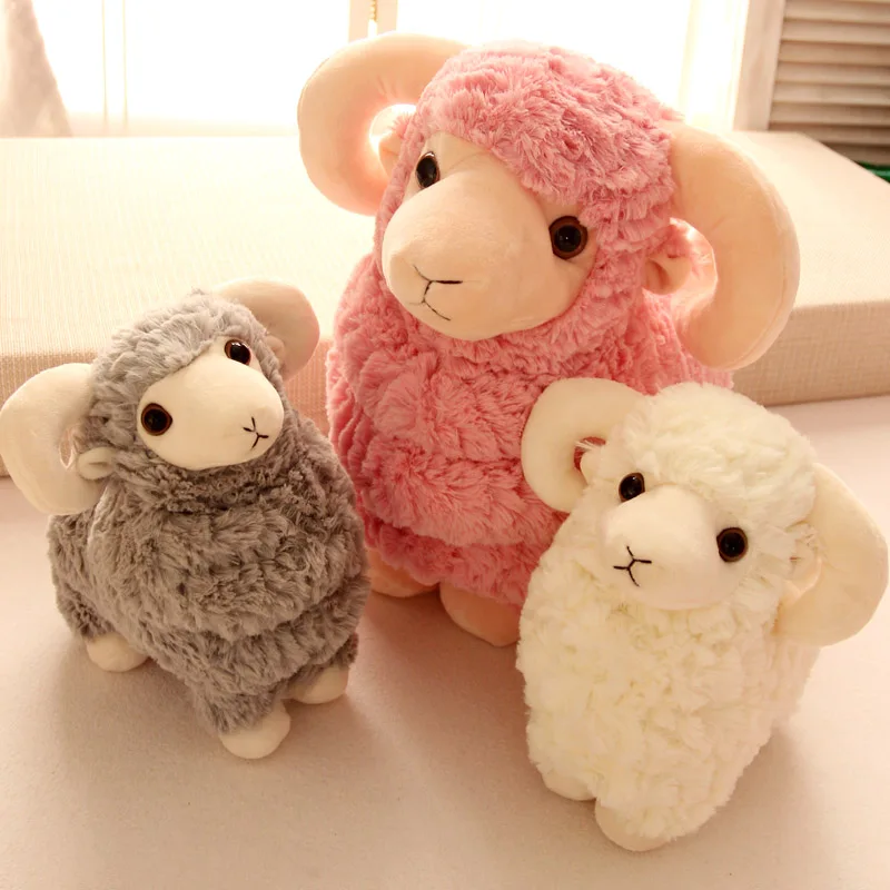 

60cm Alpaca Plush Toy Vicugna Pacos Soft Alpacasso Sheep Llama Stuffed Gifts for Kids and Girls