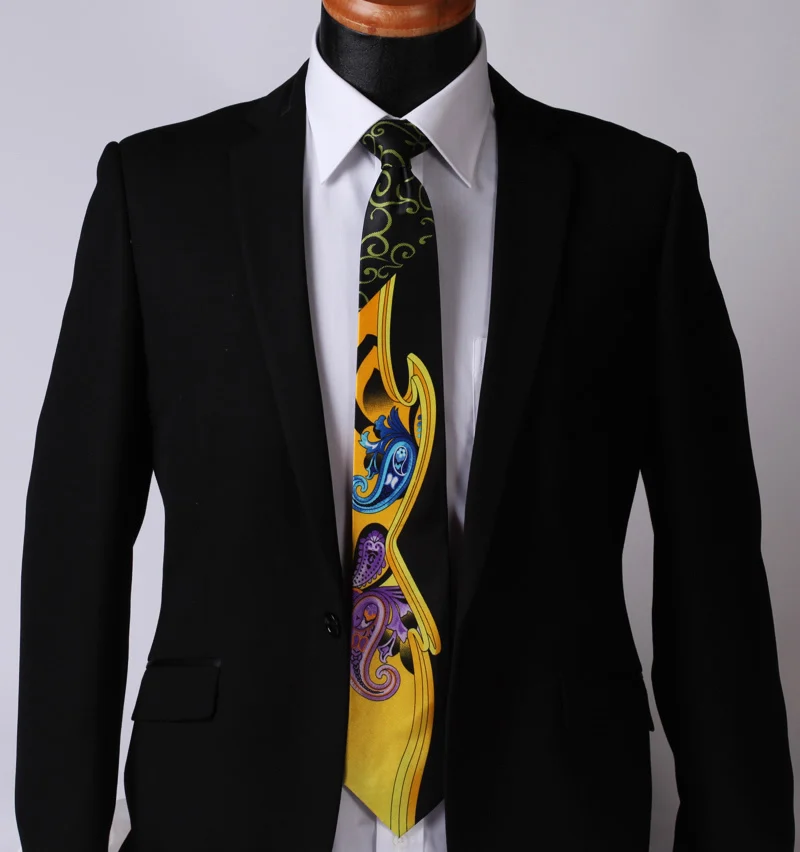 Классический мужской галстук с принтом пейсли 3 4 дюйма 100% шелка C9|mens ties neckties|mens