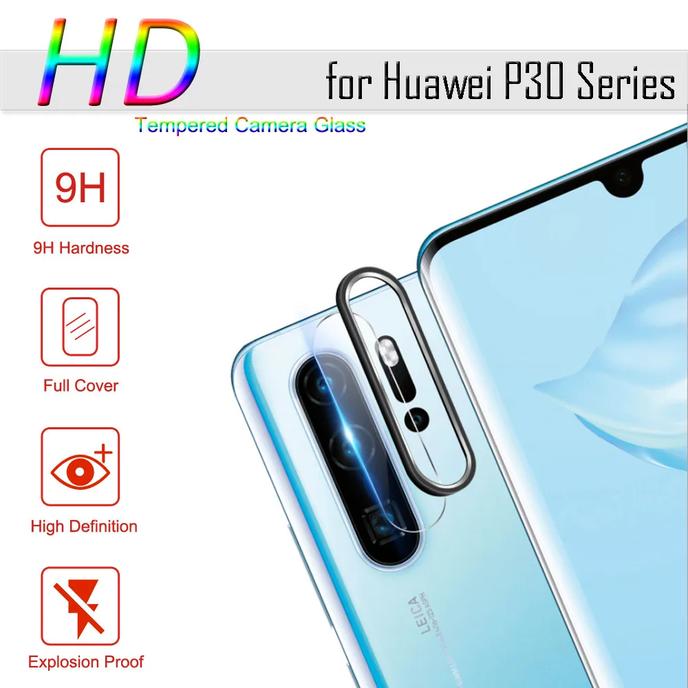 Защитная кольцевая пленка для объектива камеры для huawei P30 Pro, защитная металлическая защитная крышка для объектива для huawei P30 Pro, стеклянный чехол