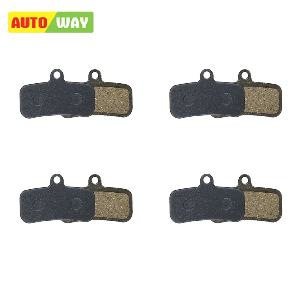 Autoway 4 пары красный спеченный Велосипедный тормозной колодки для Shimano Saint m810 m820 Zee