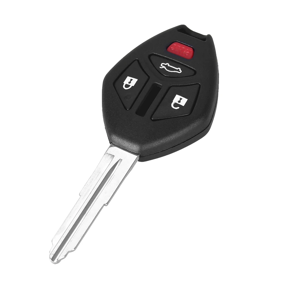 KEYYOU 3 кнопки дистанционного ключа оболочки Fob для Mitsubishi Endeavor Outlander 2016 чехол