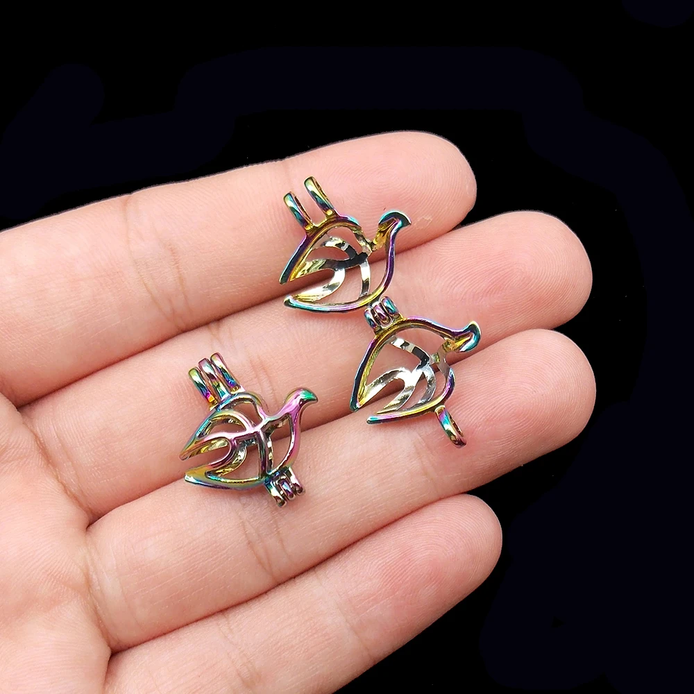 5 шт. Разноцветные Подвески в виде голубей для ароматерапии|Подвески| |