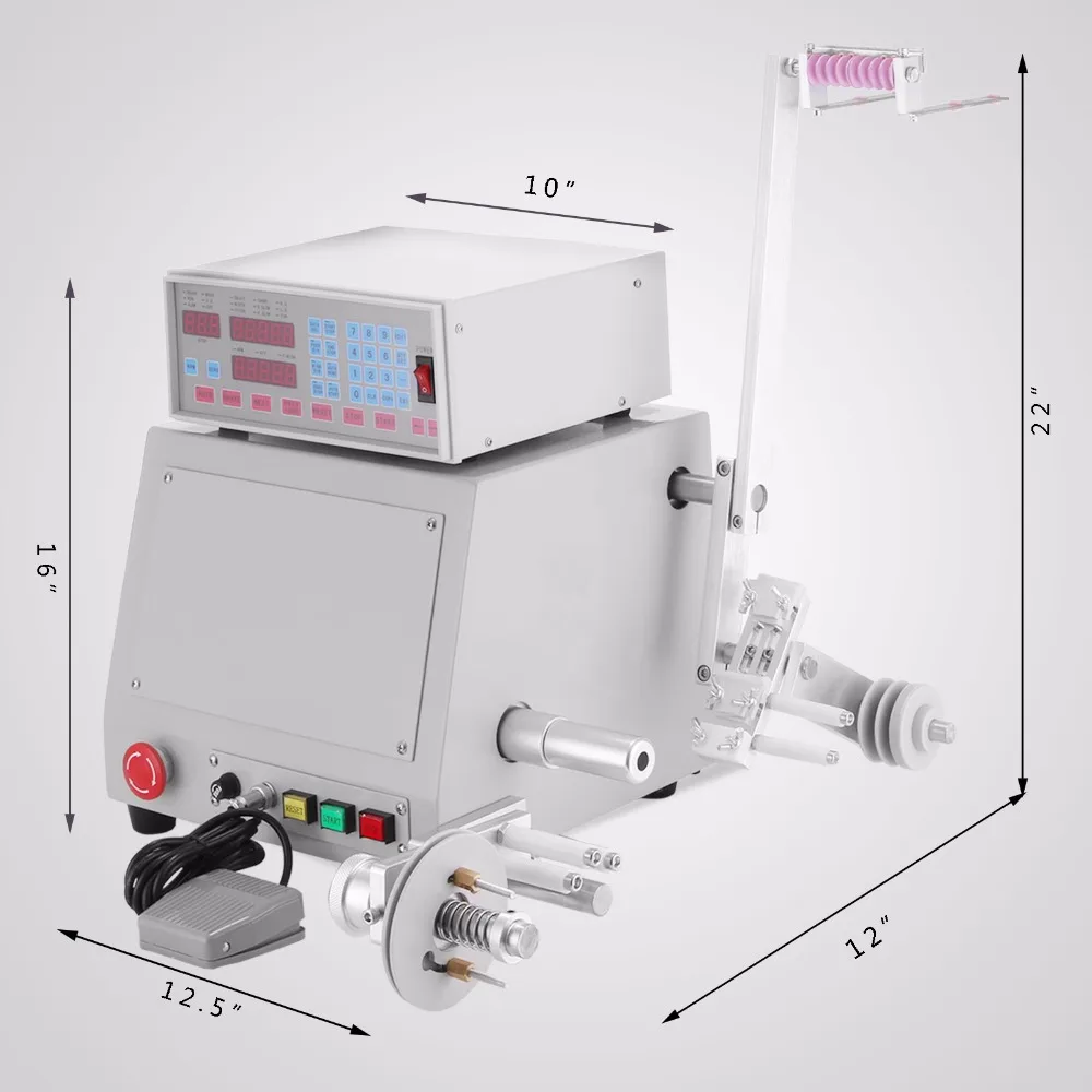 Компьютер CNC автоматическая катушка обмотки машина для проволоки 0 03 1 2 мм 400