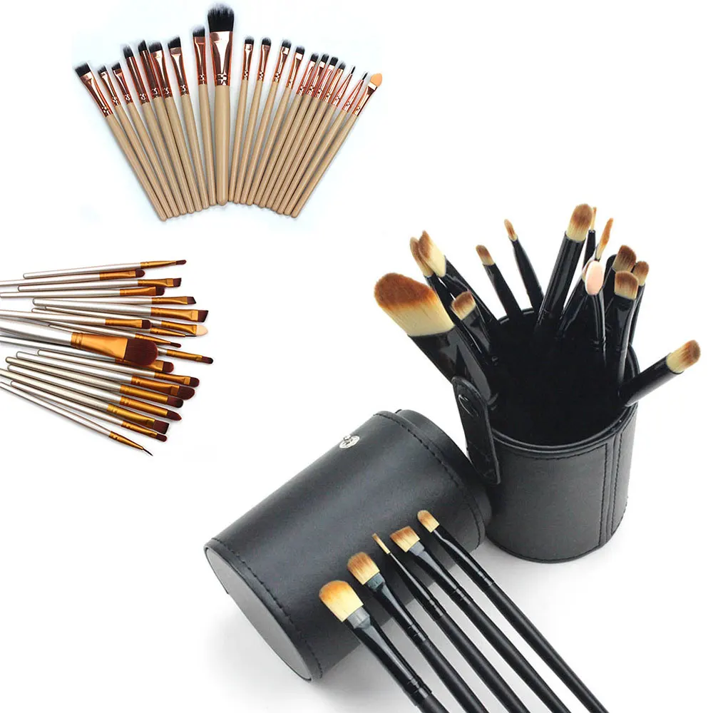 

20Pcs/Set Makeup Powder Foundation Eyeshadow Eyeliner Brushes Tool Makeup Brushes Face Makeup Tool