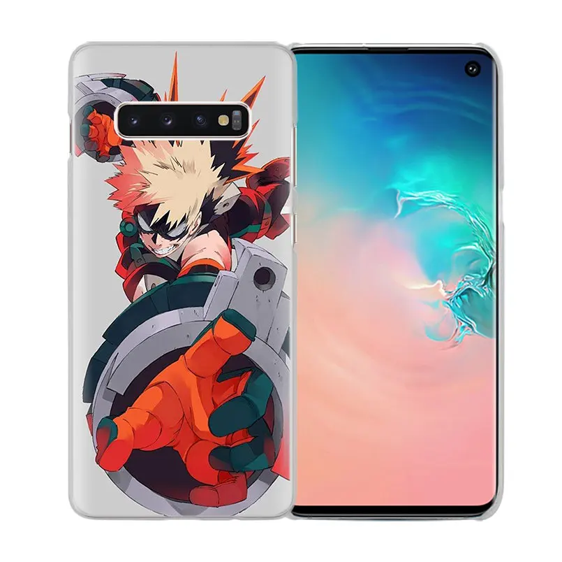 Чехол для телефона Boku no My Hero Academy s для samsung Galaxy S10e S10 Plus S8 S9 Plus S6 S7 Edge A40 A50 A70 M20 чехол