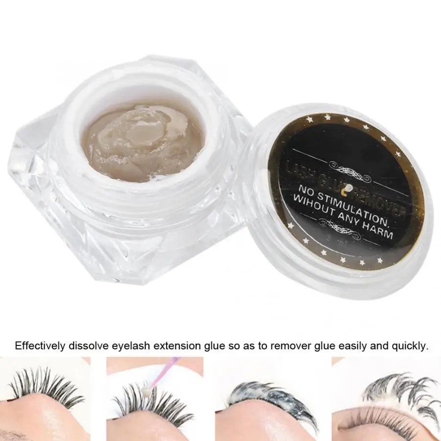 Анти-раздражение прививка наращивание ресниц клей для удаления клея гель-крем