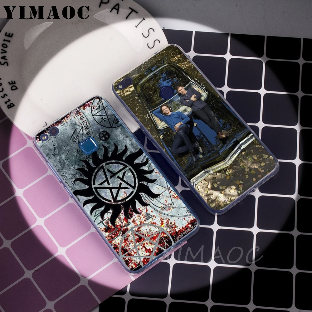 YIMAOC Supernatural SPN Soft Case for Huawei P 8 9 10 20 30 Lite Pro 2016 2017 smart 2019 TPU Cover |