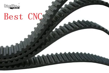 Free shipping 576-HTD3M-6mm Timing belt length 576mm width 6mm pitch 3mm Neoprene Rubber HTD 3M STD S3M fit pulley CNC machine |