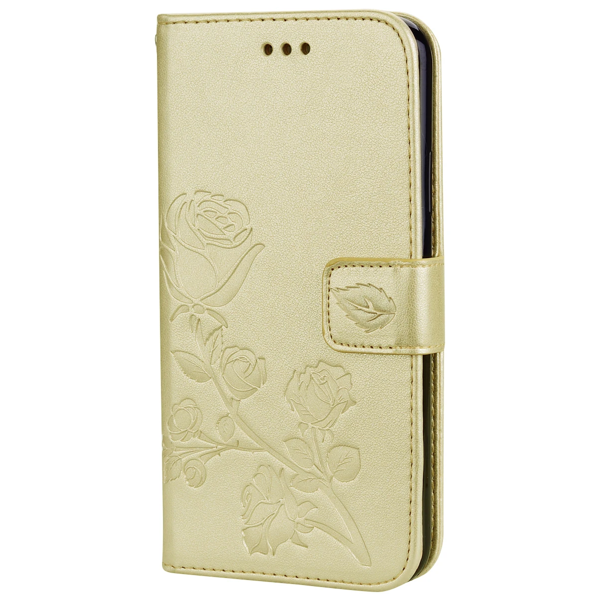 Gold Чехол для Xiaomi Redmi 6A, чехол для Redmi 6, чехол для Redmi 6 PRO Couqe, Мягкая силиконовая задняя крышка, кожаный флип-чехол для Redmi 6 pro 6 A, чехол для телефона s - Цвет: Gold