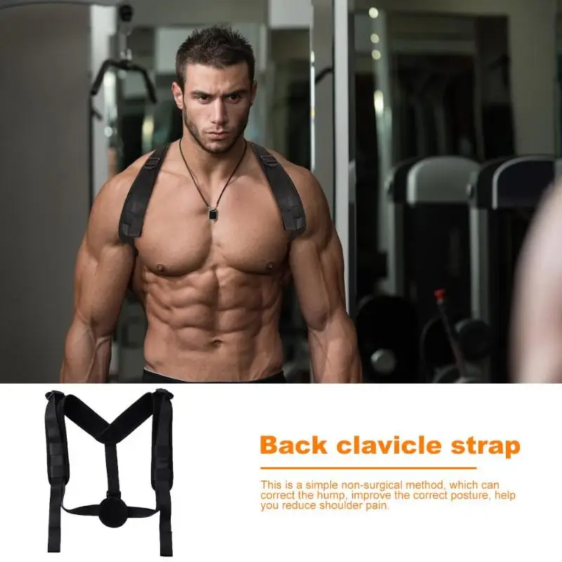 Удобный корректирующий ремешок для осанки ключицы спины с фиксированным