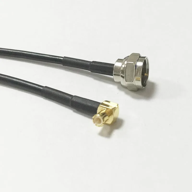F штекер для MCX Mlale разъем под прямым углом RG174 кабель косичка 20 см " адаптер