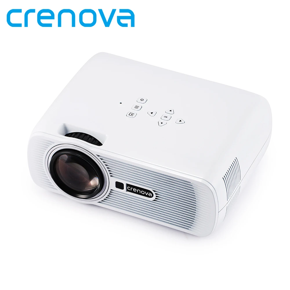 CRENOVA XPE460 светодиодный видеопроектор Full HD 1080P с интерфейсами HDMI VGA AV USB для