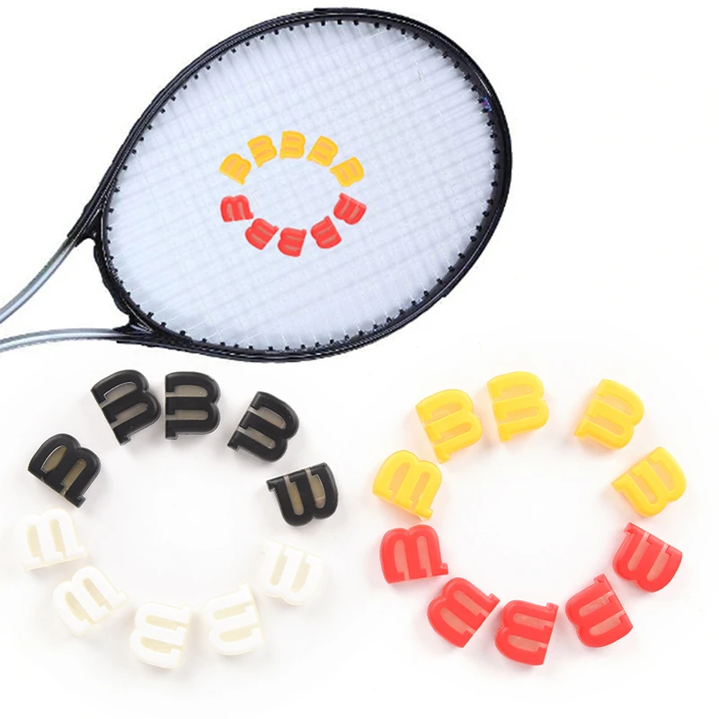

5pcs Tennis Racket Damper Raqueta Pro Staff Accessories Shock Absorber To Reduce Tenis Racquet Vibration Dampeners