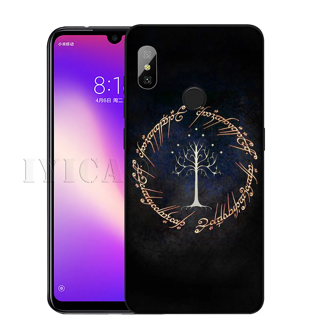 IYICAO Властелин Колец Хоббит Мягкий силиконовый чехол для телефона Xiaomi Redmi K30 K20 8A 7A