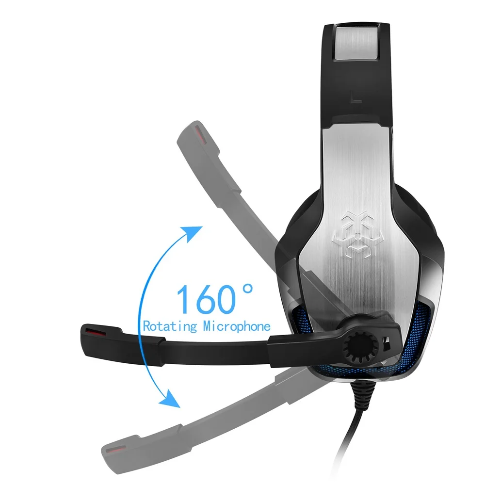 FELYBY V4 Накладные наушники 3 5 мм Проводные басовые стерео шумоподавляющие Игровые