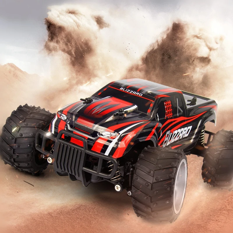 1/16 2WD 2,4 GHz высокоскоростной Радиоуправляемый гоночный багги автомобиль внедорожный RTR красный