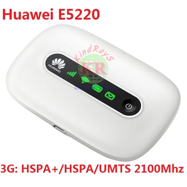 Разблокированный беспроводной роутер Huawei E5220 HSPA + UMTS 3g wifi со слотом для sim карты