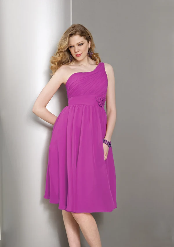 Короткие шифоновые фиолетовые платья для девочек|bridesmaid dresses cheap|purple bridesmaid