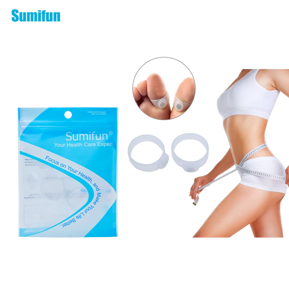 Силиконовый инструмент для похудения потери веса магнитное кольцо пальцев ног