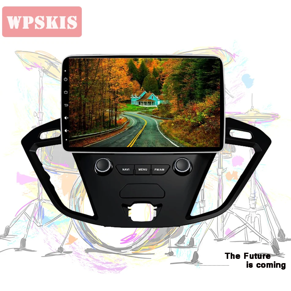 9 ''ips hd экран в тире Музыка Видео Стерео Планшетные ПК головное устройство для