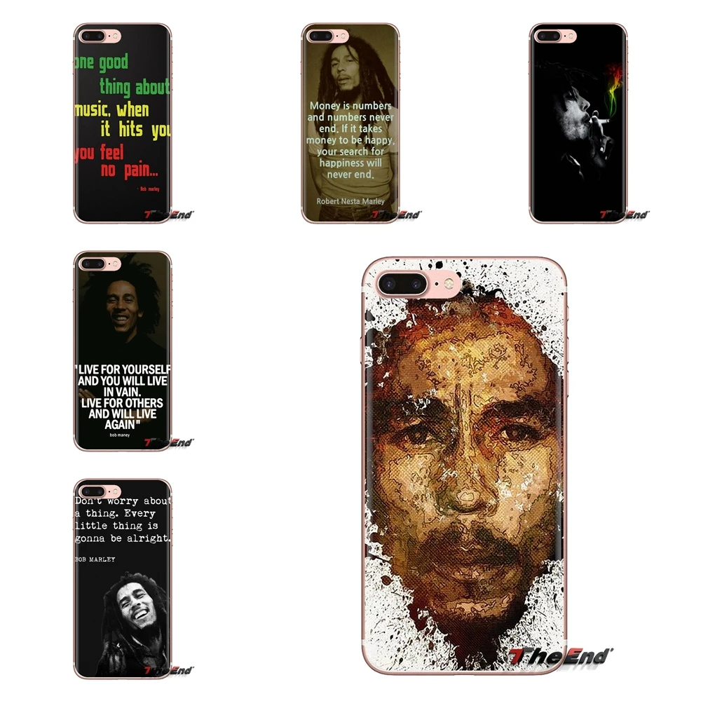 Силиконовый чехол для телефона bob marley lion rasta reggae iPod Touch Apple iPhone 4 4S 5 5S SE 5C 6 6S 7 8 X XR XS Plus