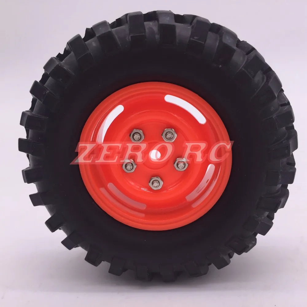 4 шт. RC Rock Crawler 96 мм Мягкие шины и 1 9 &quotпластиковые жесткие колеса для Tamiya CC01 AXIAL SCX10