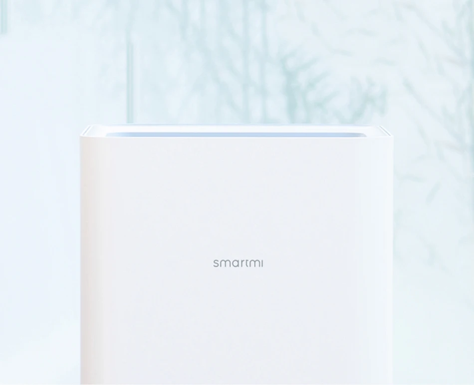 Увлажнитель воздуха Xiaomi Smartmi с чистым испарением, без смога, без тумана, ароматический масляный диффузор, бесшумный увлажнитель, управление с помощью приложения