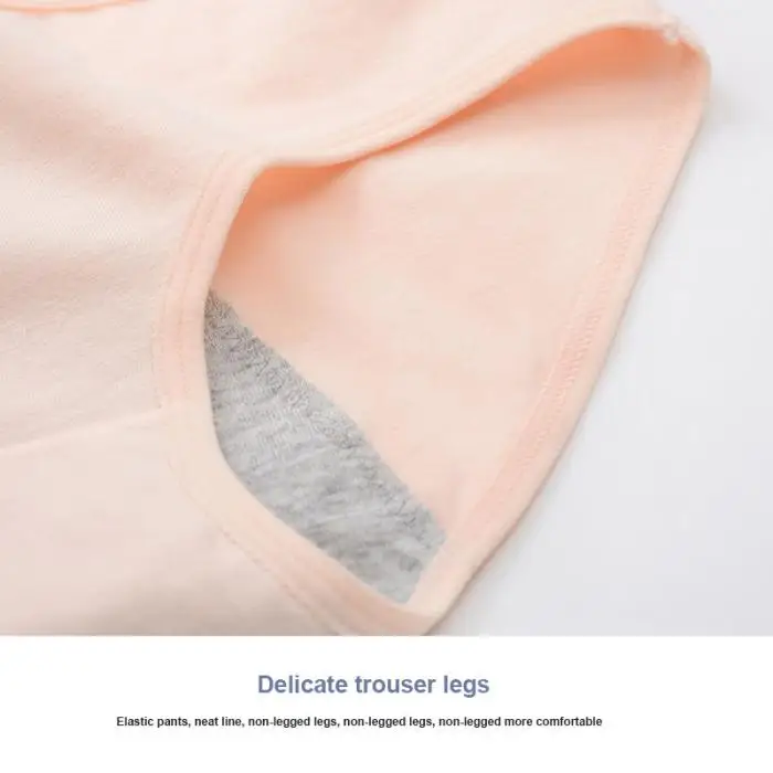 3 шт., женское нижнее белье, одноцветные дышащие Бесшовные герметичные гигиенические менструальные трусы TY66