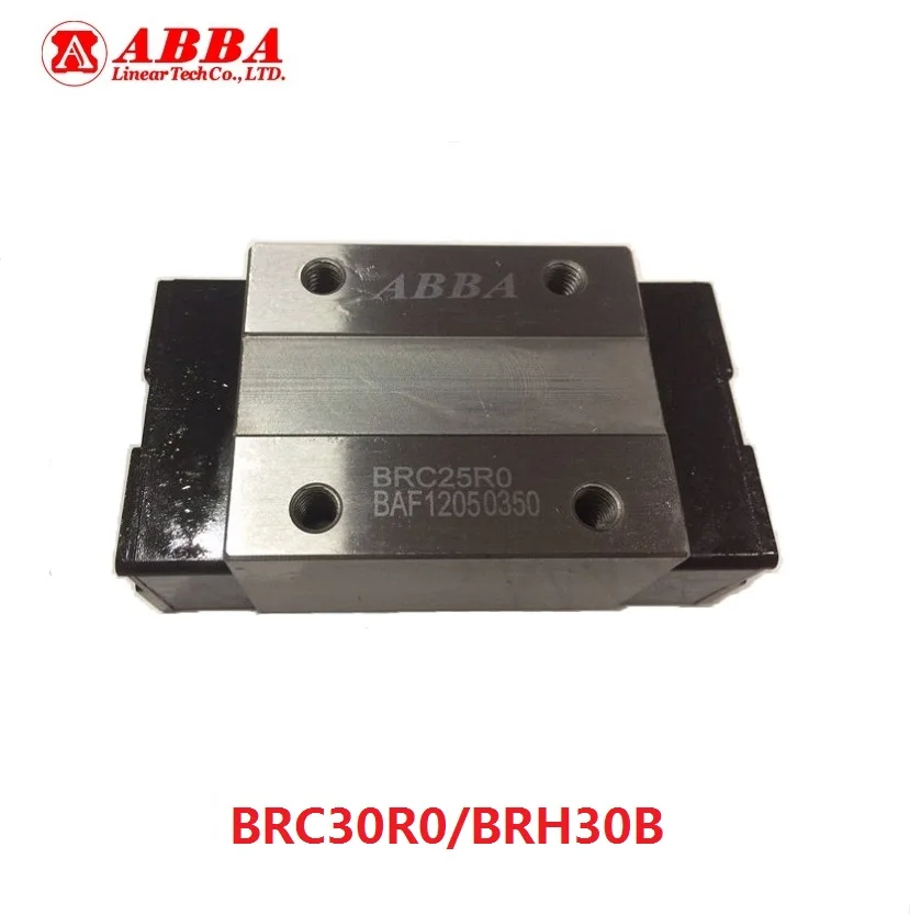2 шт. оригинальный тайваньский ABBA BRC30RO/BRH30B линейный узкий Блок Линейный рельсовый
