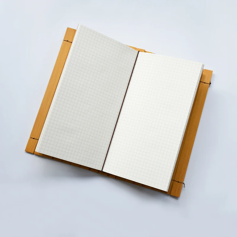 MaoTu бамбуковая Обложка Журнал Блокнот многоразовые Дневники Блокнот Путешествия блокнот ручной работы подарок на день рождения на годовщину