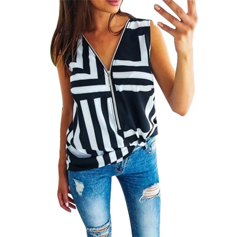 tank tops Модные женские летние свободные без рукавов повседневный топ на бретелях блузка топы жилет богемный Принт Холтер Топ светоотражающий 15 - Цвет: tank tops
