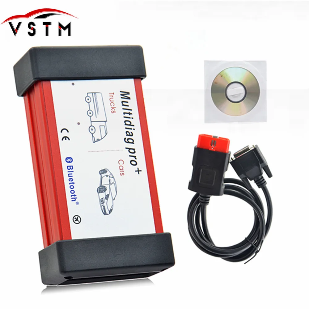 Автомобильная плата OBD2 Multidiag pro TCS plus двойная зеленая/синяя печатная 2015.R3