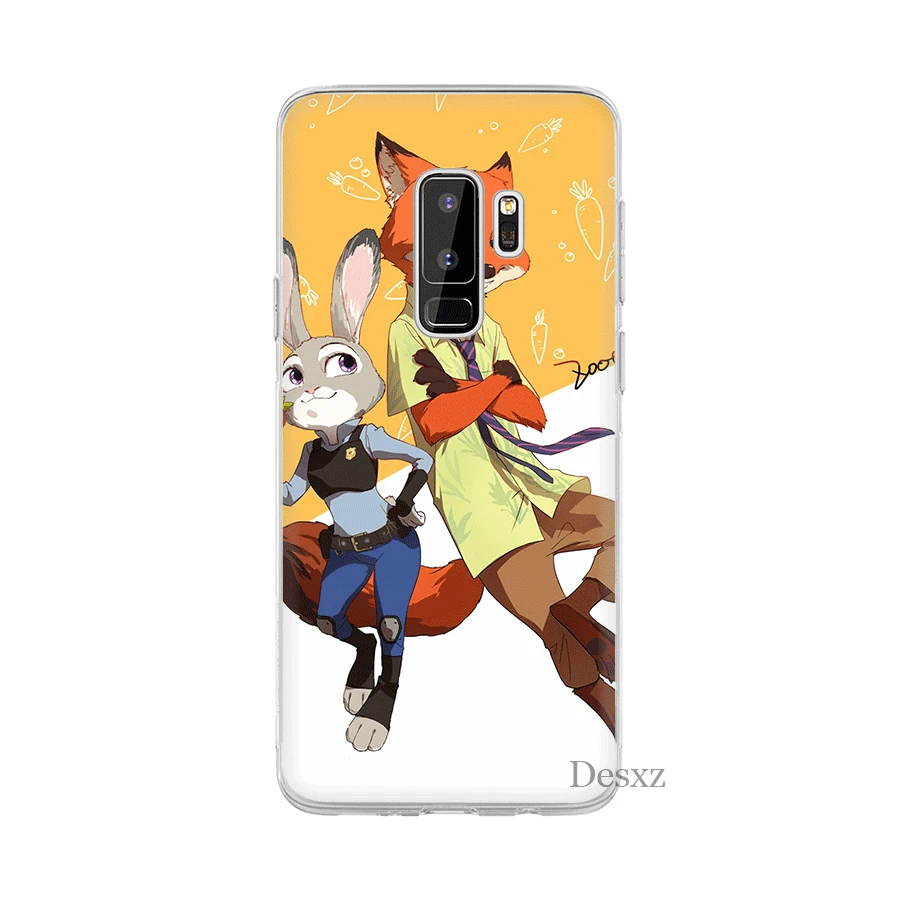 Чехол для мобильного телефона Desxz Fox Rabbit Samsung Galaxy J1 J2 J3 J5 J6 J7 Prime EU US Твердый