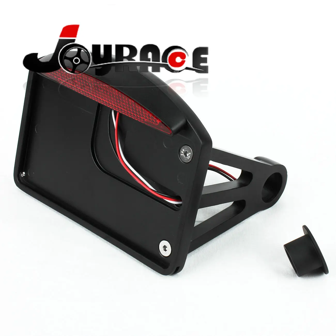 Боковое крепление номерные светодио дный знаки для мотоциклов держатель LED Хвост