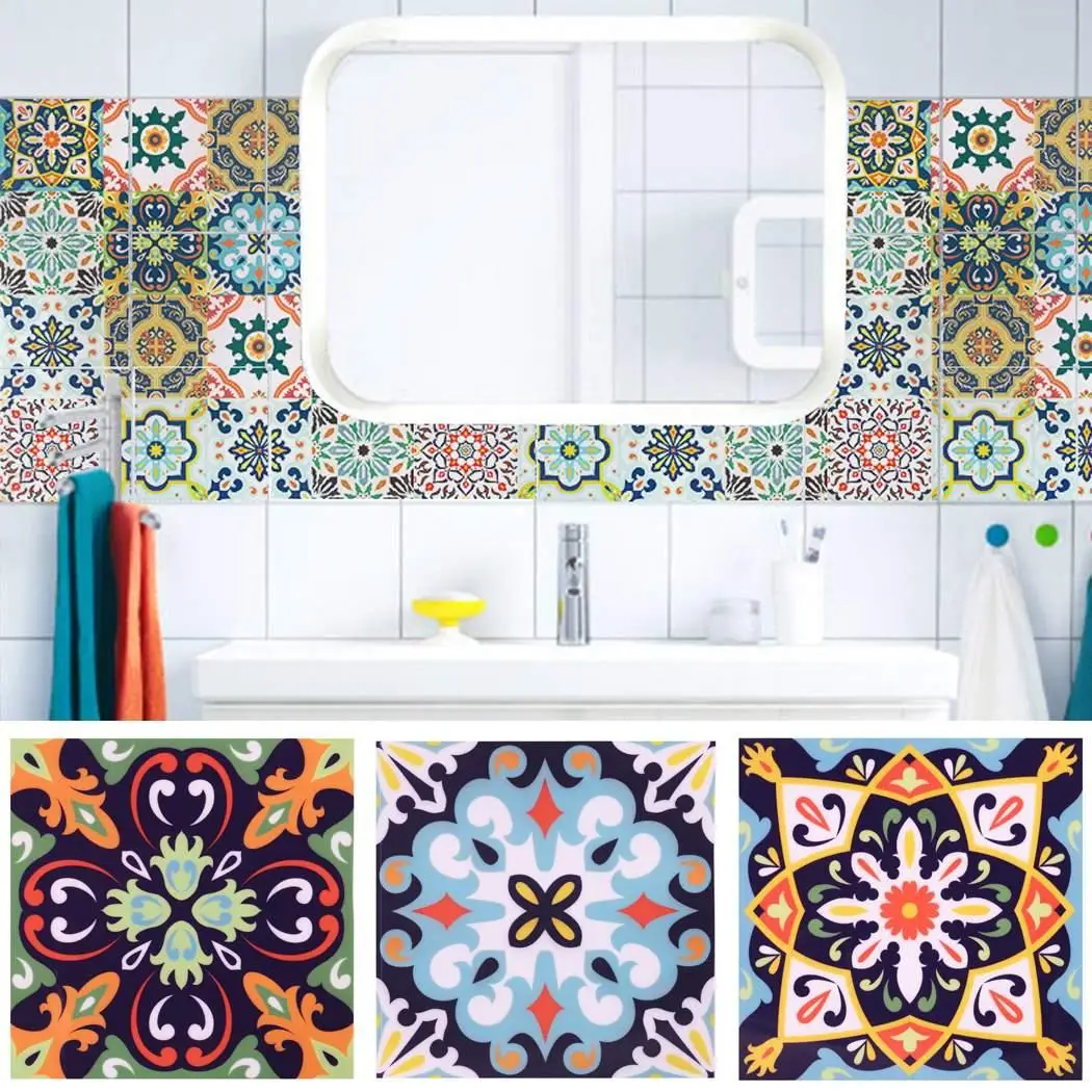 Модный домашний декор пол гостиная ванная комната квадратные водостойкие