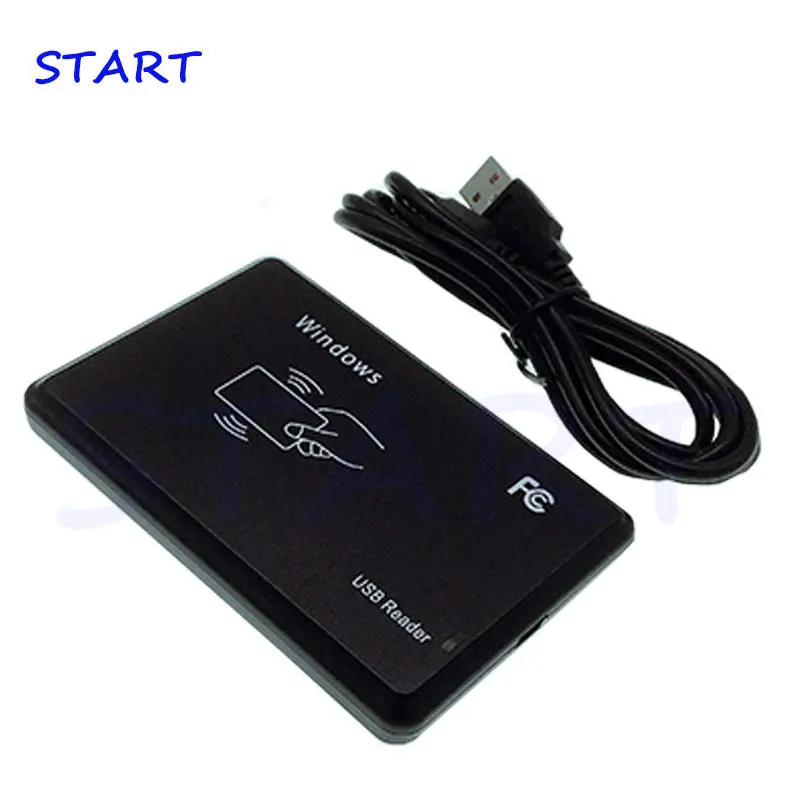 

USB Dual Frequency RFID Card Reader Proximity Sensor 125khz 13.56mhz Smart Cards Reader for Access Control