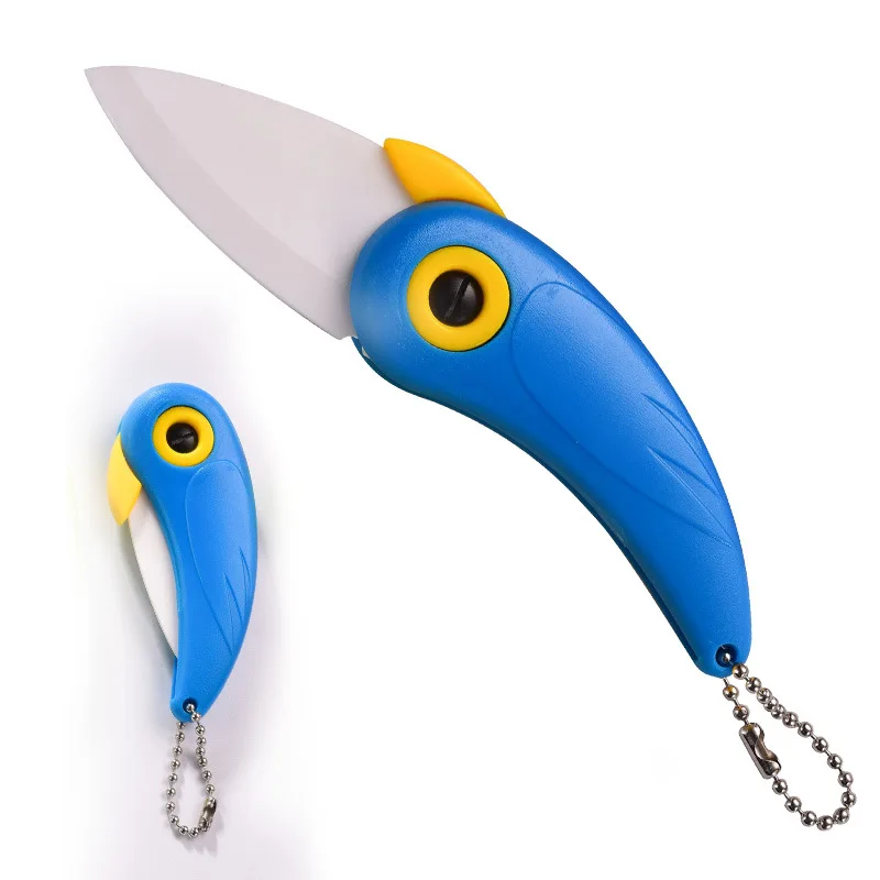 BENYS Creative fruit Japanese ceramic portable bird outdoor parrot folding pocket knife | Инструменты
