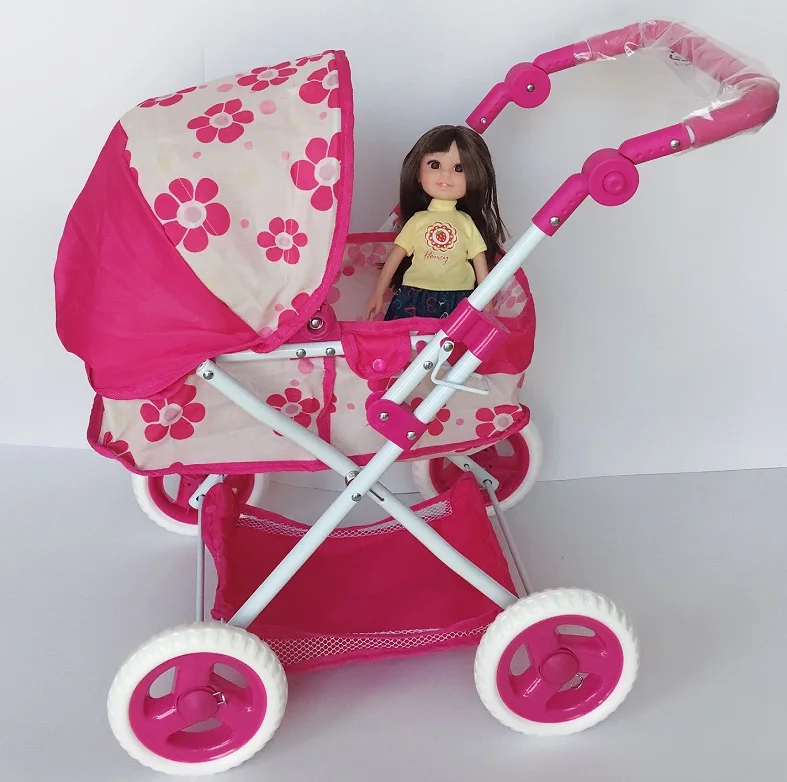 78cm adjustable Большое колесо, детский игровой дом, игрушка на колесиках, регулируемая высота, ролевые игры, мебель, игрушки, детская кукла, коляска - Цвет: 78cm adjustable