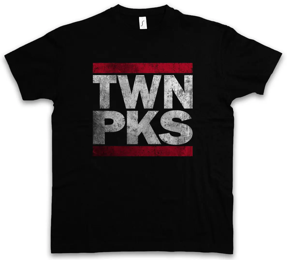 Летняя мода o-образным вырезом с коротким TWN pks футболка runer twin буквы DMC пики весело