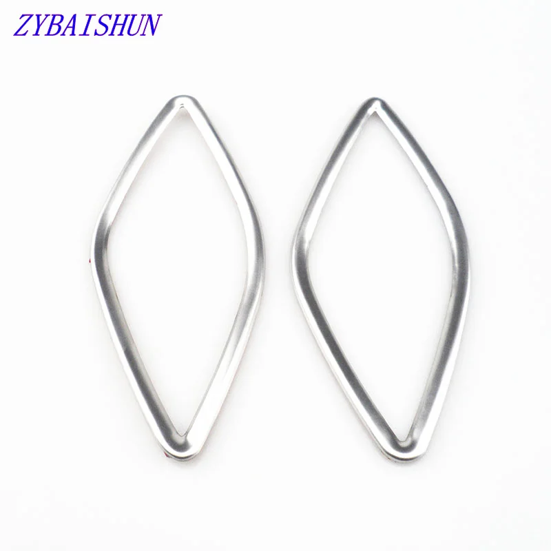 2 шт. автомобильные наклейки из нержавеющей стали с блестками|Лепнина для