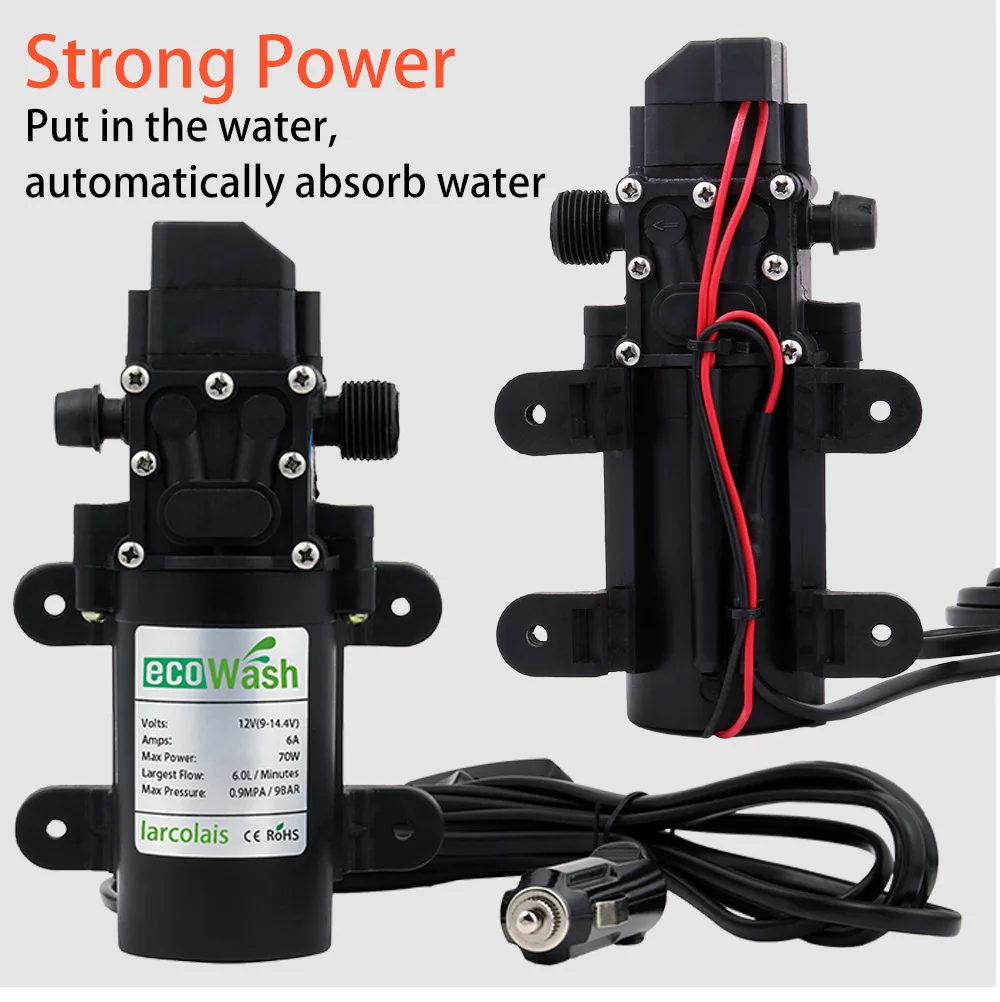 Автомойка пистолета Pump12V, очиститель высокого давления, электрическая стиральная машина, автомойка, инструмент для обслуживания, аксессуары