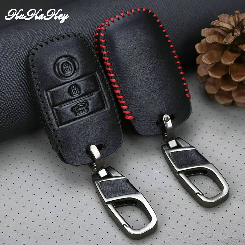 Чехол из натуральной кожи с умным ключом для Kia Rio 3 K2 Ceed Cerato K3 Sportage 4 Picanto K5 Optima Sorento