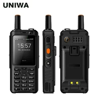 uniwa alps f40 zello walkie talkie mobile phone ip65 waterproof 2 4 touchscreen lte mtk6737m quad core 1gb8gb smartphone