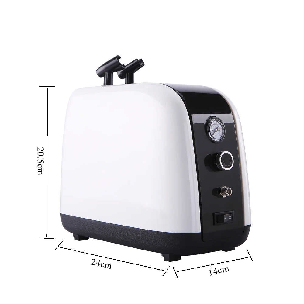 Воздушный компрессор OPHIR комплект с аэрографом для ухода за кожей косметический