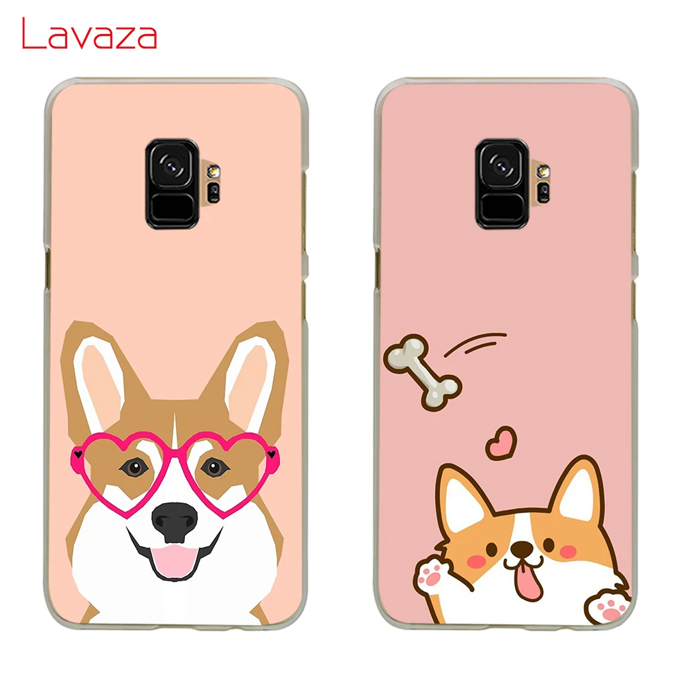 Чехол для телефона Lavaza Cute Corgi Жесткий Samsung Galaxy A10 A30 A40 A50 A70 M10 M20 M30|Чехлы-накладки| |