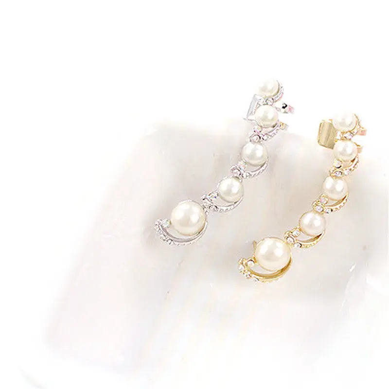 Новинка 2018 высококачественные серьги с искусственным жемчугом изысканные